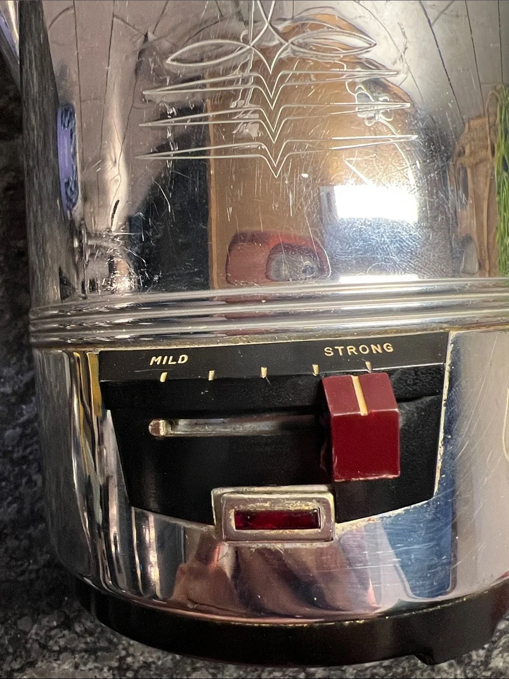 COFFEEMATIC Stainless Steel Electric coffee pot. Still very shiny like new.